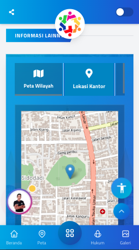 Screenshot fitur 7 Tema Seruit OpenSID